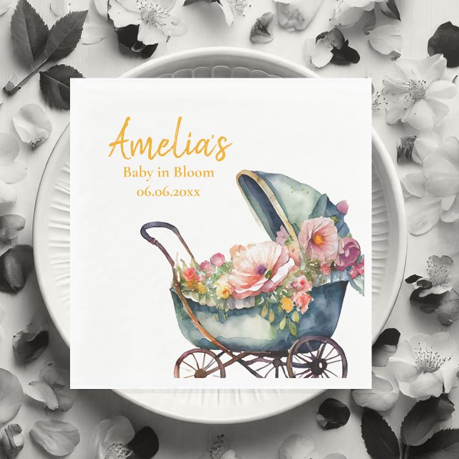 Vintage Personalisierte Kinderdusche Serviette (Von Creator hochgeladen)