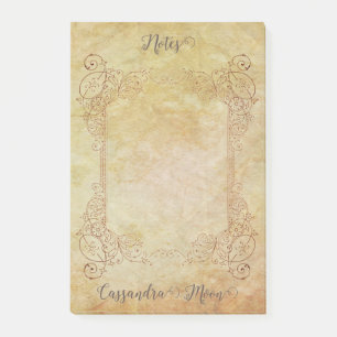 Vintage personalisierte romantische Steampunk-Fein Post-it Klebezettel