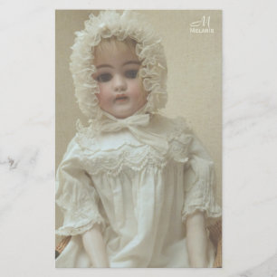 Vintage Personalisierte Viktorianische Girl-Puppe