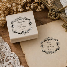 Vintage personalisierter Textrahmen