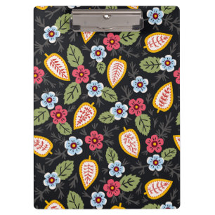 Vintage Petals mehrfarbig Klemmbrett