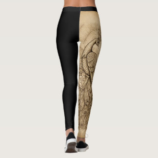 Vintage Pfau Leggings