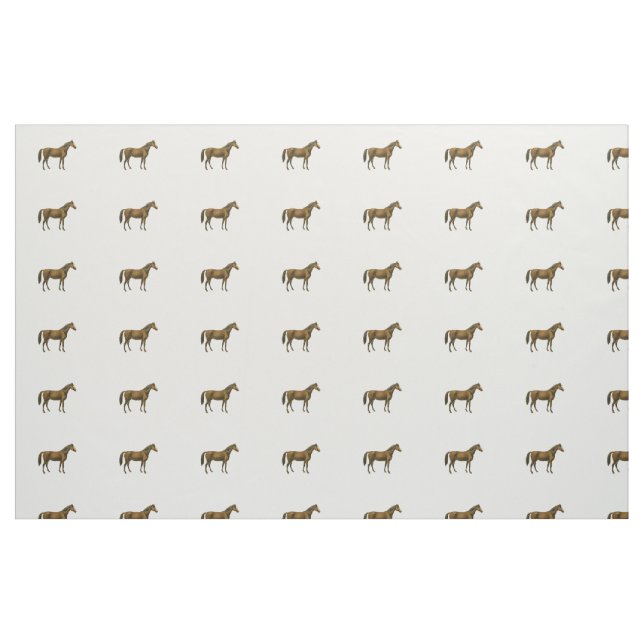 Vintage Pferd Stoff (Fat Quarter (45,7 x 55,9 cm))