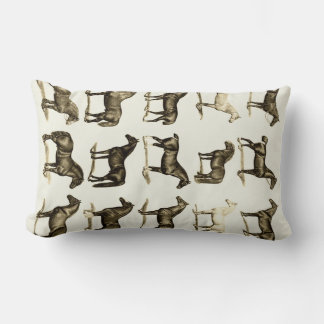 Vintage Pferdezuchtkissen Lendenkissen