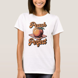 Vintage-Pfirsich-Perfekt-Shirt T-Shirt