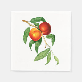 Vintage Pfirsiche Serviette
