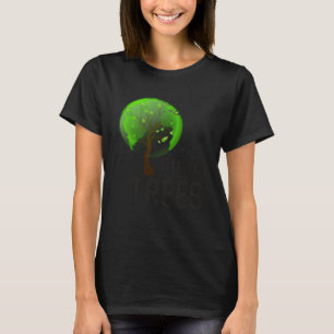 Vintage Pflanze Mehr Bäume Rettete unseren Klimawa T-Shirt