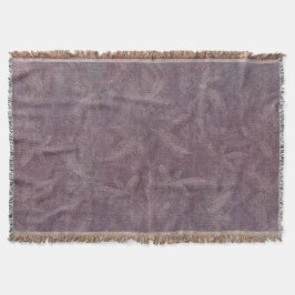 Vintage Pflaumen-Libellen-Tanz Decke