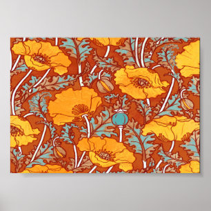 Vintage Pflaumen ~ Poster