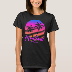 Vintage Philippinen Urlaub Reisen Asien Moalboal T-Shirt