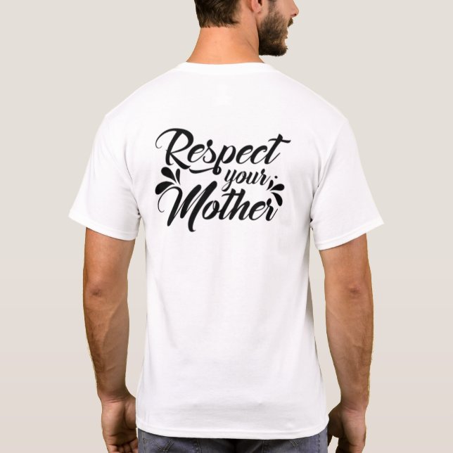 Vintage philippinische Mama Philippinen-Flagge für T-Shirt (Rückseite)