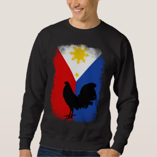 Vintage philippinische Philippinen-Flagge Spiel Ge Sweatshirt