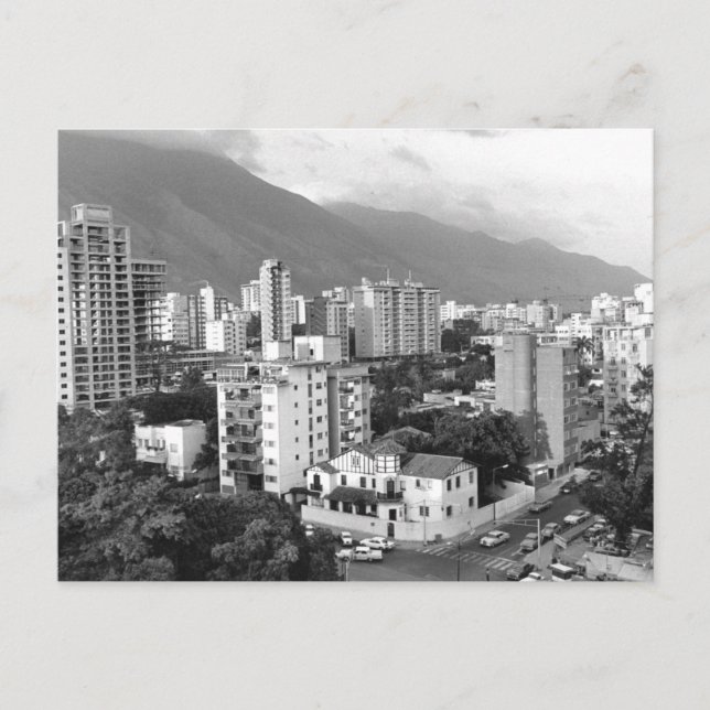Vintage Photo of Caracas Venezuela Postkarte (Vorderseite)
