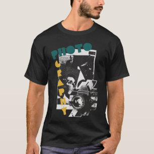 Vintage Photography design for photographer black T-Shirt