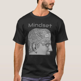 Vintage Phrenologie Kopf Mind Mindset Brain Map T-Shirt