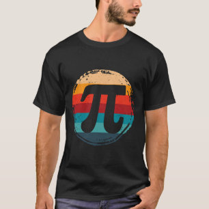 Vintage Pi 3.14 Pi-Zahlenschrift Symbolmathematik T-Shirt