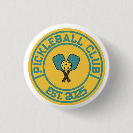 Vintage Pickleball Club Est. 2024 Emblem Button