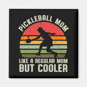 Vintage Pickleball-Mama Lebensader für Frauen Magnet