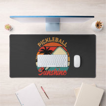 Vintage Pickleball Sunshine Club Retro Paddel
