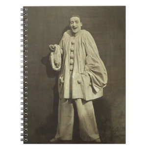 Vintage Pierrot Clown Notizblock