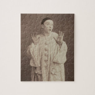 Vintage Pierrot Clown Puzzle