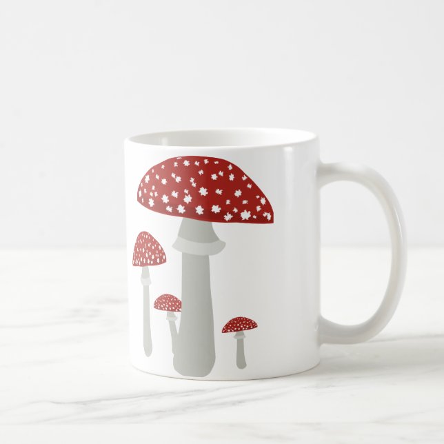 Vintage-Pilz Tasse (Rechts)