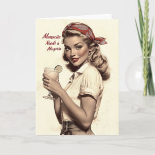 Vintage Pin-Up-Stil: Mamacita braucht eine Margari Einladung