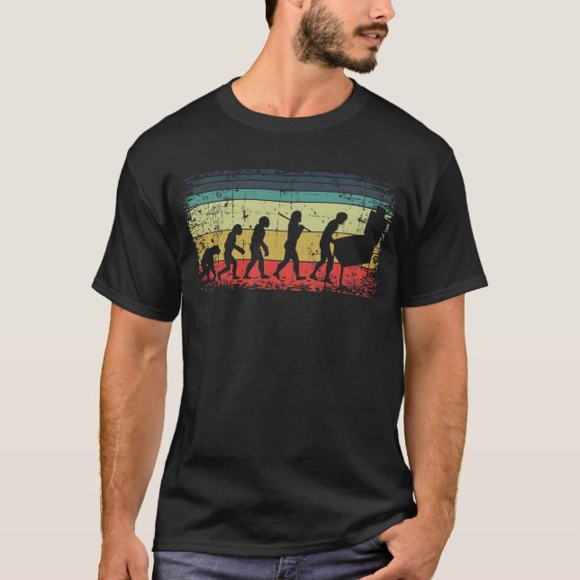 Vintage Pinball-Evolution T-Shirt (Vorderseite)