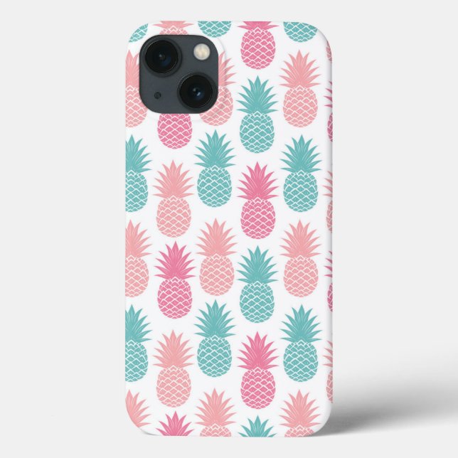 Vintage Pineapple Pattern Case-Mate iPhone Hülle (Rückseite)