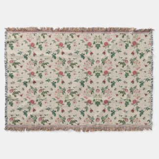 Vintage Pink Rose Garden Decke