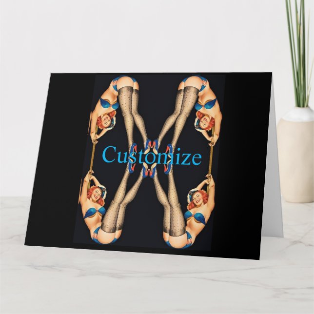 Vintage Pinups Thunder_Cove Karte (Vorderseite)