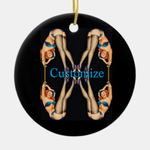 Vintage Pinups Thunder_Cove Keramik Ornament