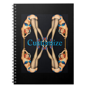 Vintage Pinups Thunder_Cove Notizblock