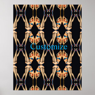 Vintage Pinups Thunder_Cove Poster