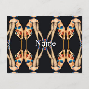 Vintage Pinups Thunder_Cove Postkarte