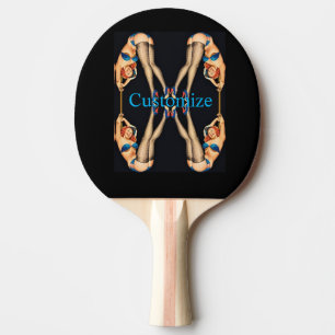 Vintage Pinups Thunder_Cove Tischtennis Schläger