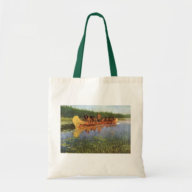 Vintage Pioniere, große Forscher von Remington Tragetasche (Vorne)