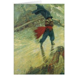 Vintage-Pirat, Der Fliegende Holländer von Howard 