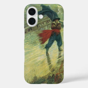 Vintage-Pirat, Der Fliegende Holländer von Howard  iPhone 16 Hülle