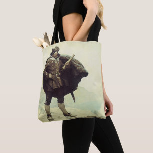 Vintage-Piraten, Captain Bill Bones von NC Wyeth