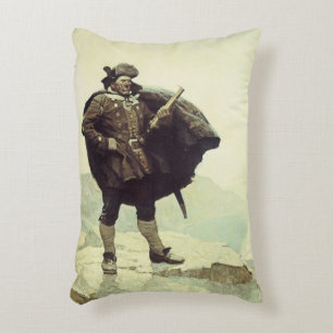 Vintage-Piraten, Captain Bill Bones von NC Wyeth Dekokissen