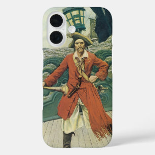 Vintage Piraten, Captain Keitt von Howard Pyle iPhone 16 Hülle