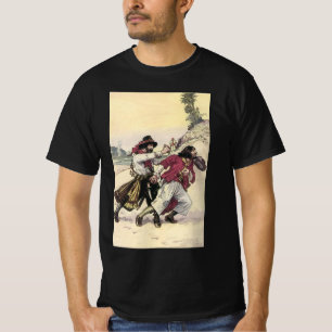 Vintage-Piraten, Duell bis zum Tod am Strand T-Shirt
