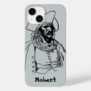Vintage-Piraten, eine Piratenskizze von Howard Pyl Case-Mate iPhone Hülle
