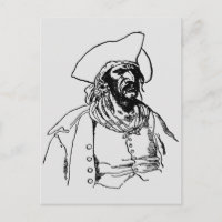 Vintage-Piraten, eine Piratenskizze von Howard Pyl