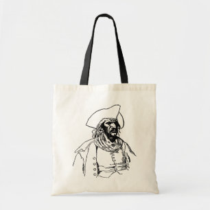 Vintage-Piraten, eine Piratenskizze von Howard Pyl Tragetasche