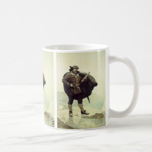 Vintage-Piraten, Kapitän Bill Bones von NC Wyeth Tasse