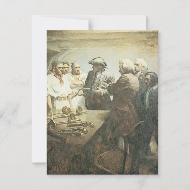 Vintage Piraten, Vorbereitung auf Mutinie durch NC (Vorderseite)