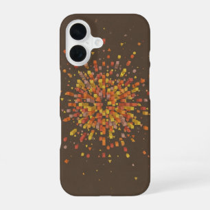 Vintage-Pixel-Explosion iPhone 16 Hülle