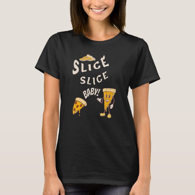 Vintage Pizza T-Shirt (Vorderseite)